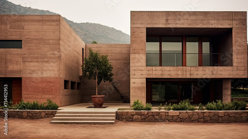 Modern villa in moroccan style