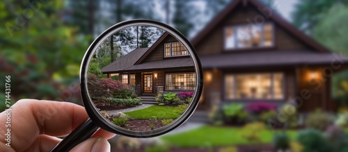 Home inspection for real estate appraisal.