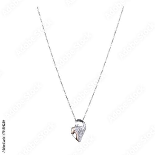 Silver pendant chain