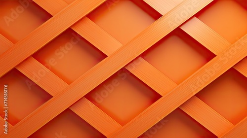 A minimalist grid of intersecting diagonal lines in shades of orange