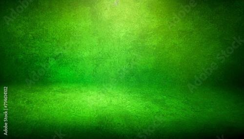 a green background texture with light is created to enhance a photograph