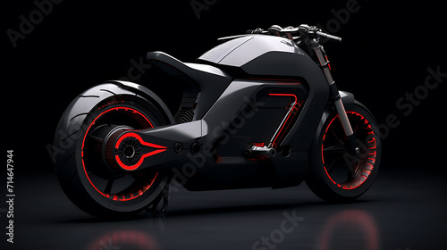 A design concept for an electric street bike.
