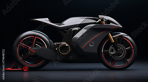 A design concept for a hybrid racing bike.