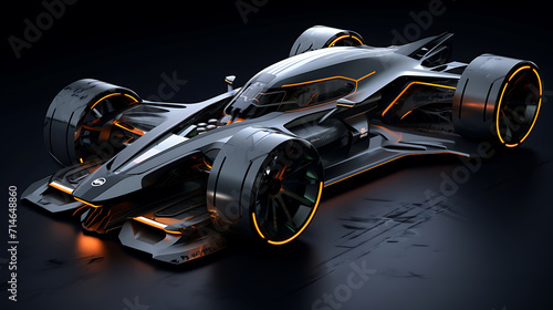 A design concept for a lightweight track-focused car.