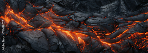 the texture of a frozen lava flow, capturing the rough and dynamic nature of volcanic rock