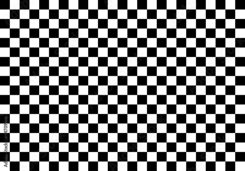Fondo de cuadriculado ajedrezado negro y blanco.