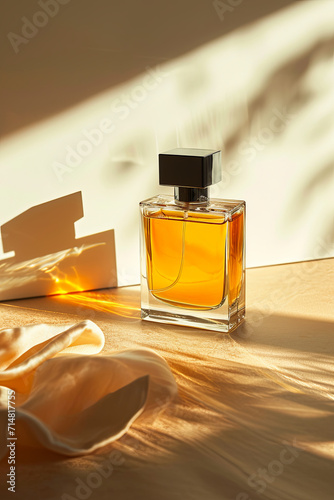 Isolated elegant perfume product