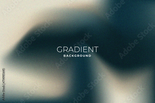 Gradient blur grainy abstract background