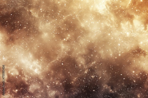 Picturesque soft and bright nebula background