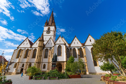 The Lutheran Cathedral of Saint Mary in Sibiu, Transylvania, Romania