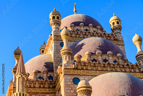 Al Sahaba Mosque at old town of Sharm El Sheikh, Egypt.