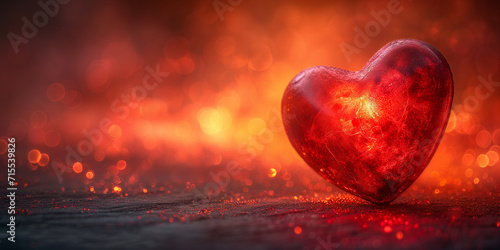 Heart background. Valentine's day, 14 february theme. Love and romance. 
