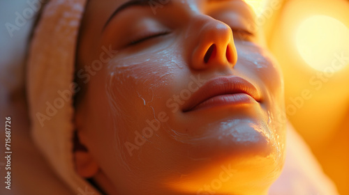 Beautiful woman applying moisturizer cream on her face. Photo of smiling woman with perfect makeup on pink background. Beauty concept. Relax, spa woman, beauty, massage relax, lifestyle, treatment,