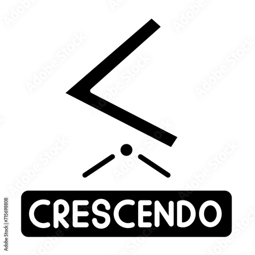 Crescendo Icon