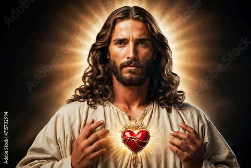 The Sacred Heart of Jesus : Radiant Rays of Christ's Divine Love and Mercy