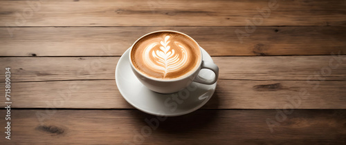 Aerial Arabica Designs: Drone Captures Latte Masterpiece