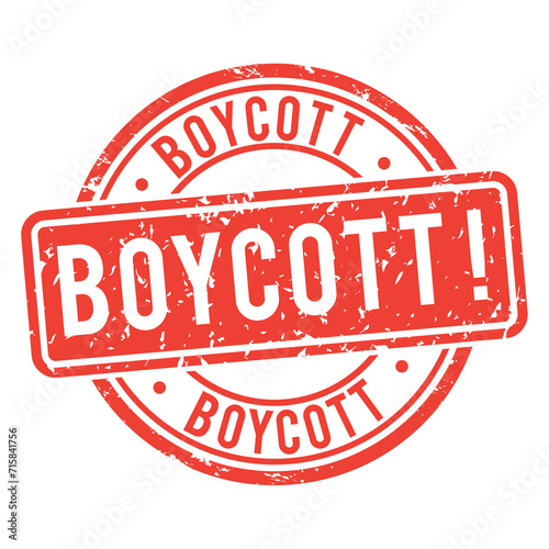 boycott subber stamp