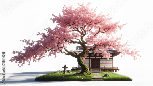 Le sakura en fleurs