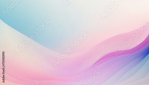 abstract background with soft pastel waves gradient colors for designing apps or products