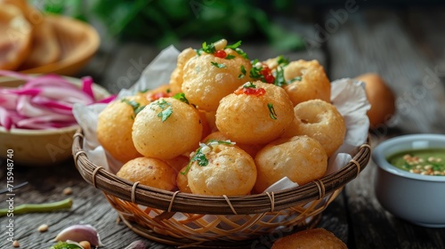 Panipuri or fuchka fhuchka or gupchup or golgappa or Pani ke Patake is a type of snack that originated in the Indian subcontinent