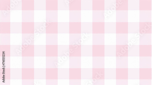 Pink and white gingham background. Texture for website, banner, business, print design template for design with copy space.