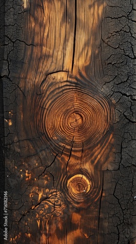 closeup piece wood tree trunk background circle design grim dawn interconnections immortality age lines alpine tundra wildfire worn black coat ancient trees attribution vertical