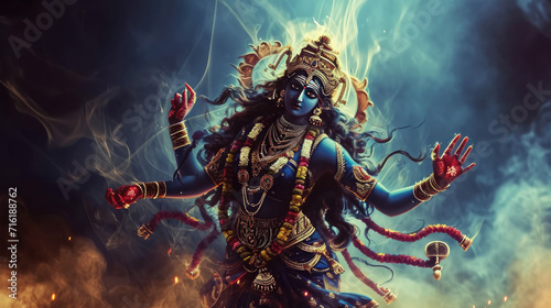 Goddess Kali creative concept