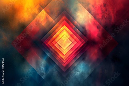abstract dirty background with Geometric and vibrant color