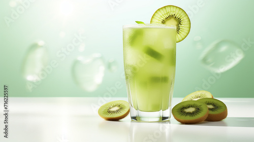honeydew and kiwi quencher fresh and kiwi slices