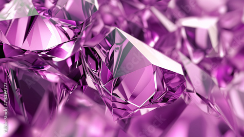 purple crystal gemstones
