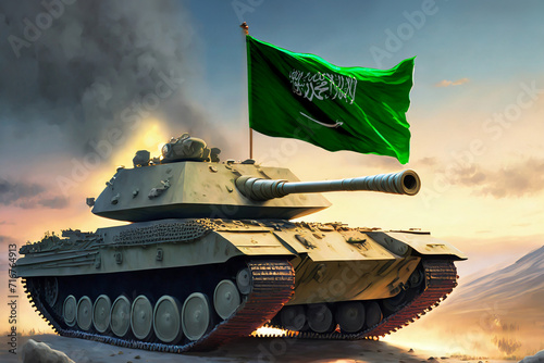 Heavy Battle Tank of Saudi Arabia
