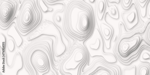 Pattern with lines and dots the stylized height of the topographic map Background on isolated. Abstract black on white contours vector topography stylized height of the lines map.