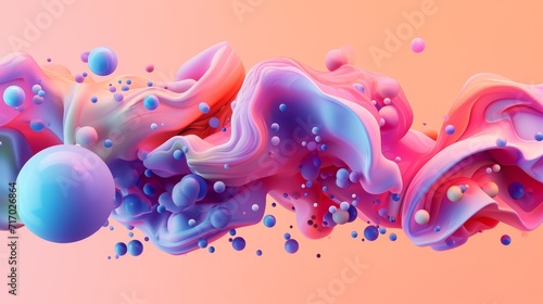 Abstract 3d for computer game design. Isolated object. Vector design template