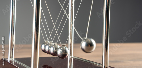 Harmony in Motion: Newton's Cradle Demonstrates the Beauty of Physics