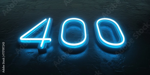 400k or 400 followers cool neon signs. Social Network friends, followers, Web user Thank you celebrate of subscribers or followers and likes.