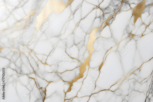 white marble texture with gold veins design