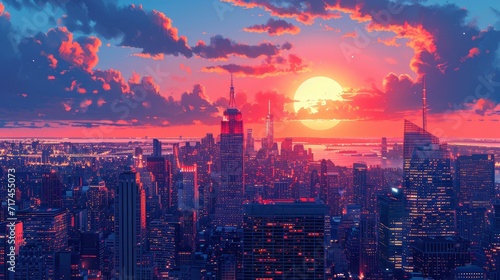 New York Usa, Background Banner HD