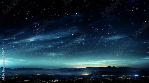 sky with starshigh definition(hd) photographic creative image