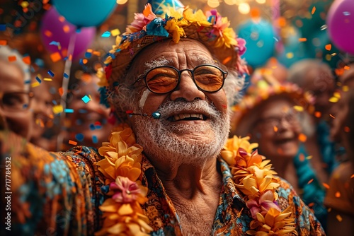 Hawaiian Hula Party: A Celebration of Aloha Spirit Generative AI