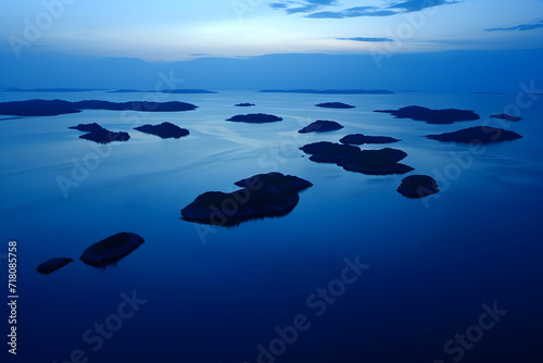 Archipelago at dawn