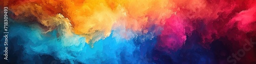 Artistic and colorful modern palette background
