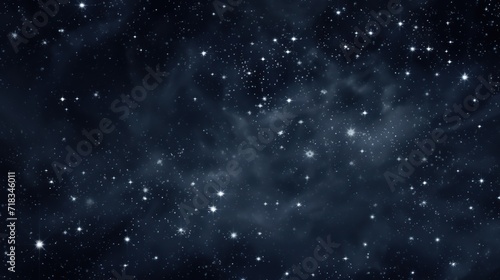  a space filled with lots of stars next to a black sky with lots of stars in the middle of it.