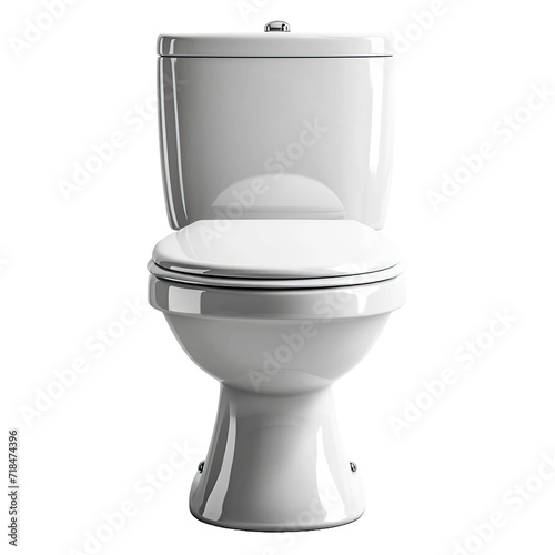 toilet latrine seat on transparent background