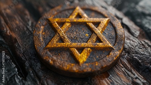 Star of David: A Symbol of Jewish Pride Generative AI