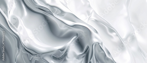 Abstract background Silk fabric White color, feel Liquid glue ,background ultra wide 21:9 wallpaper 