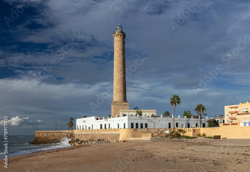Chipiona lighthouse also known as Punta del Perro Light, an active 19th-century lighthouse in the province of Cádiz, Spain is the seventeenth tallest "traditional lighthouse" in the world.