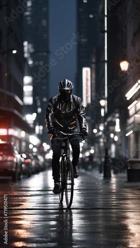 Ciclista noturno