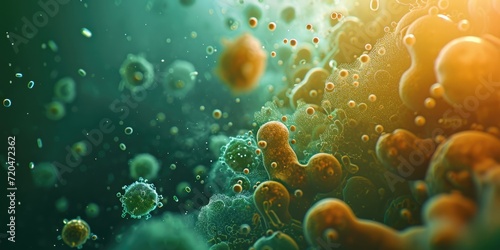 Probiotic bacteria, examined through the lens of microscopic biology and scientific inquiry.