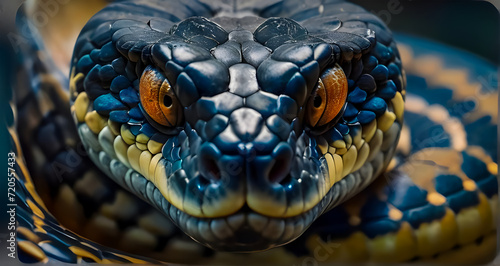 cobra snake high details background