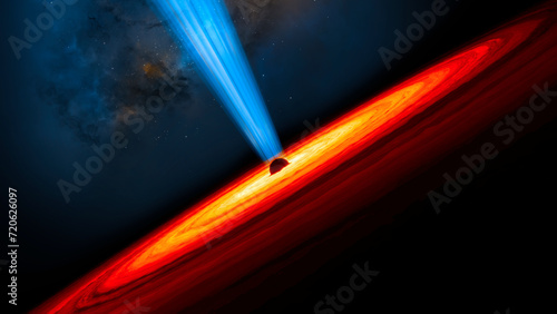 A black hole is a region of spacetime exhibiting such strong gravitational effects that nothing, not even particles and electromagnetic radiation such as light, can escape from inside it